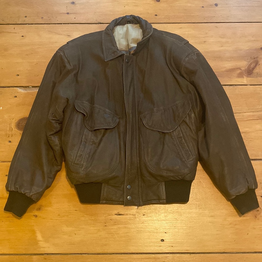 Brown Mirage classic jacket, size M (mens)